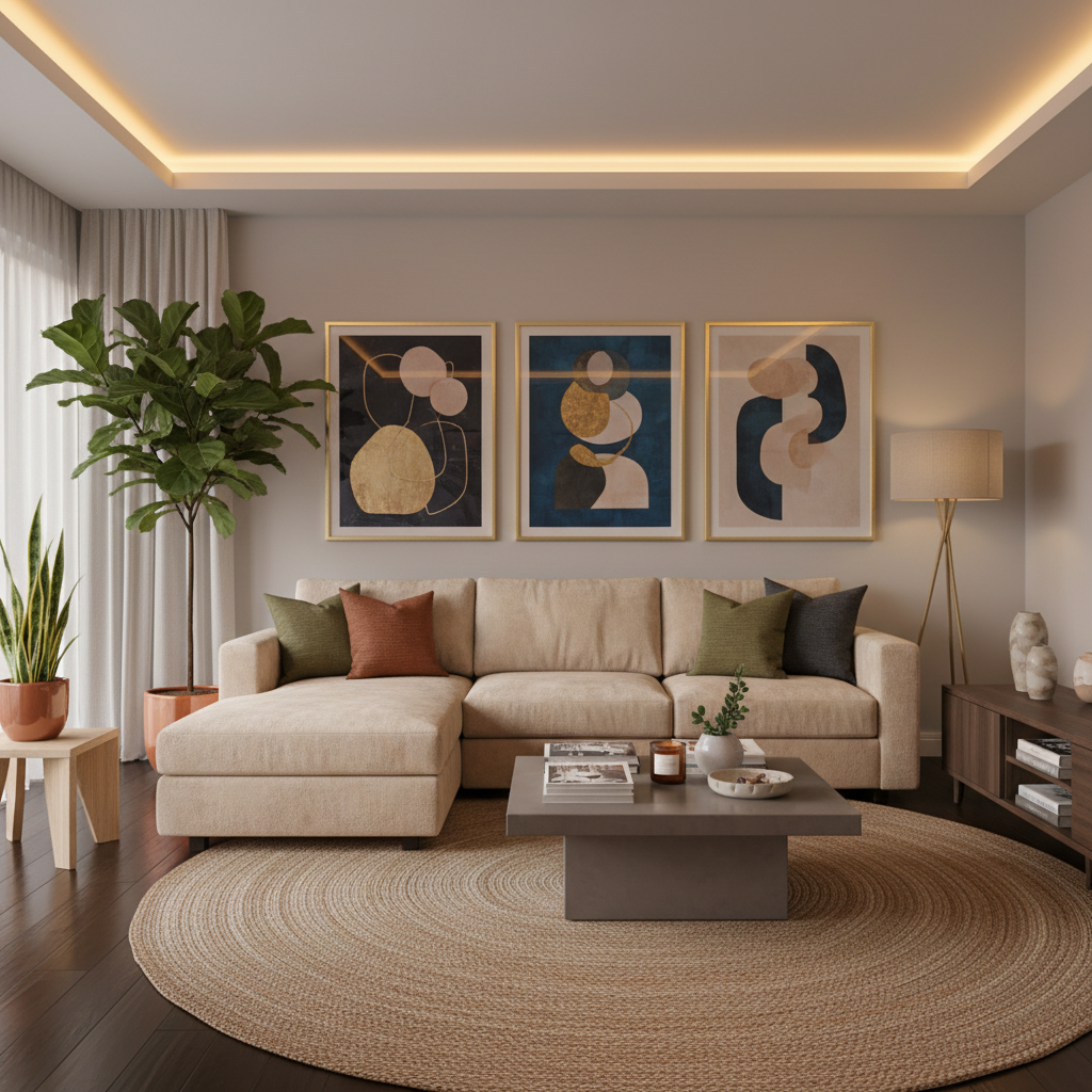 Wohnzimmer Neugestaltung – stilvoll und gemütlich